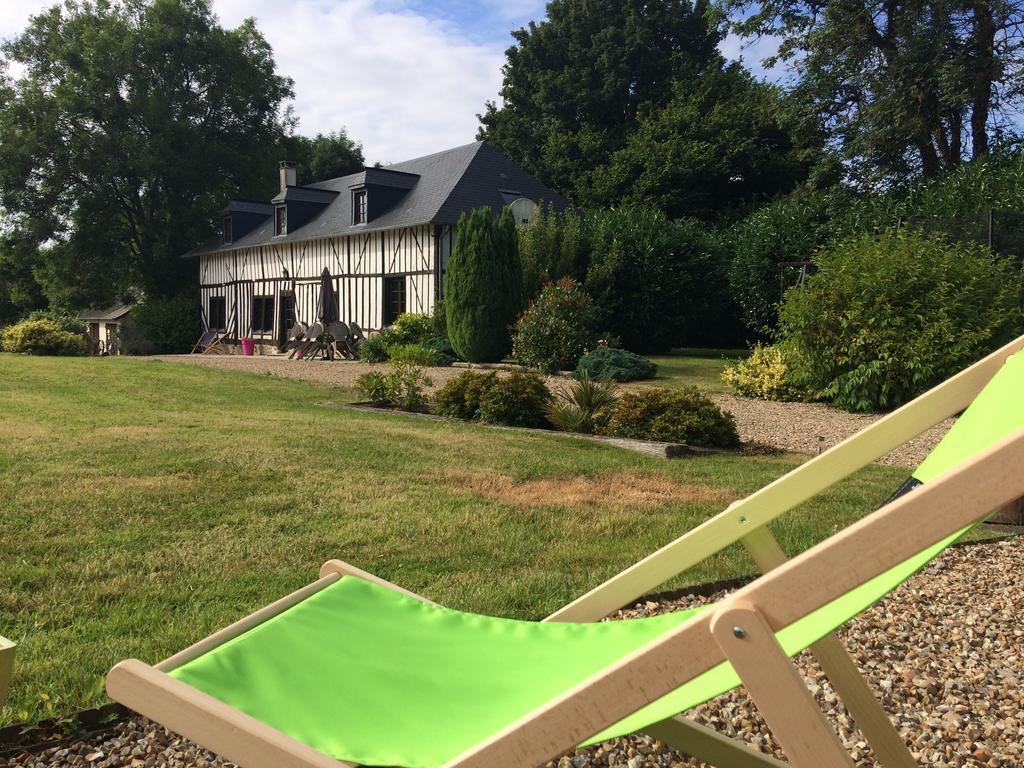 Вилла Le Domaine Des Tostes Bonneville-la-Louvet Экстерьер фото