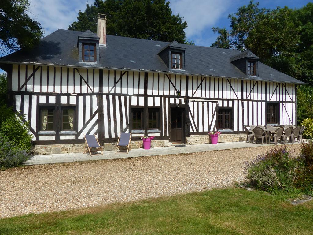 Вилла Le Domaine Des Tostes Bonneville-la-Louvet Экстерьер фото